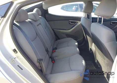 2012 Hyundai Elantra Gls from USA, damaged, VIN 5NPDH4AE9CH076948